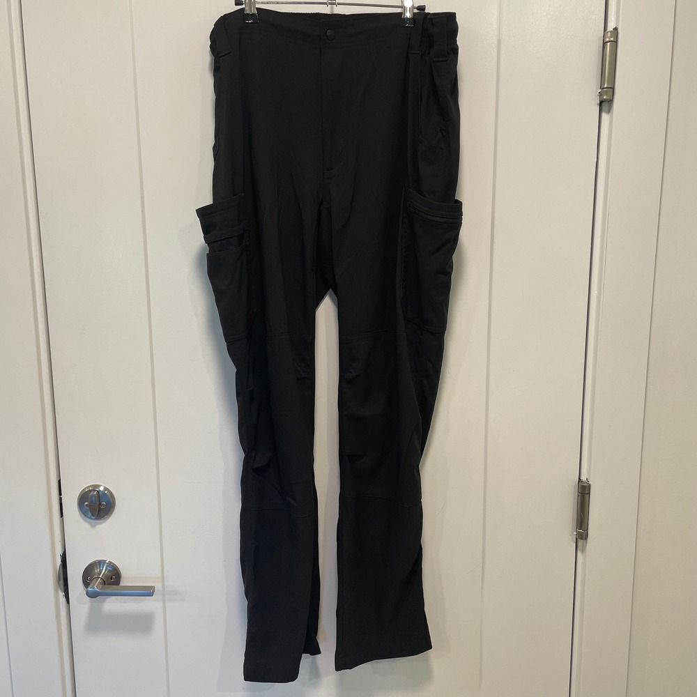 Carhartt Force Liberty‎ Cargo Pants Mens XL Regular Black Nylon Spandex C55037